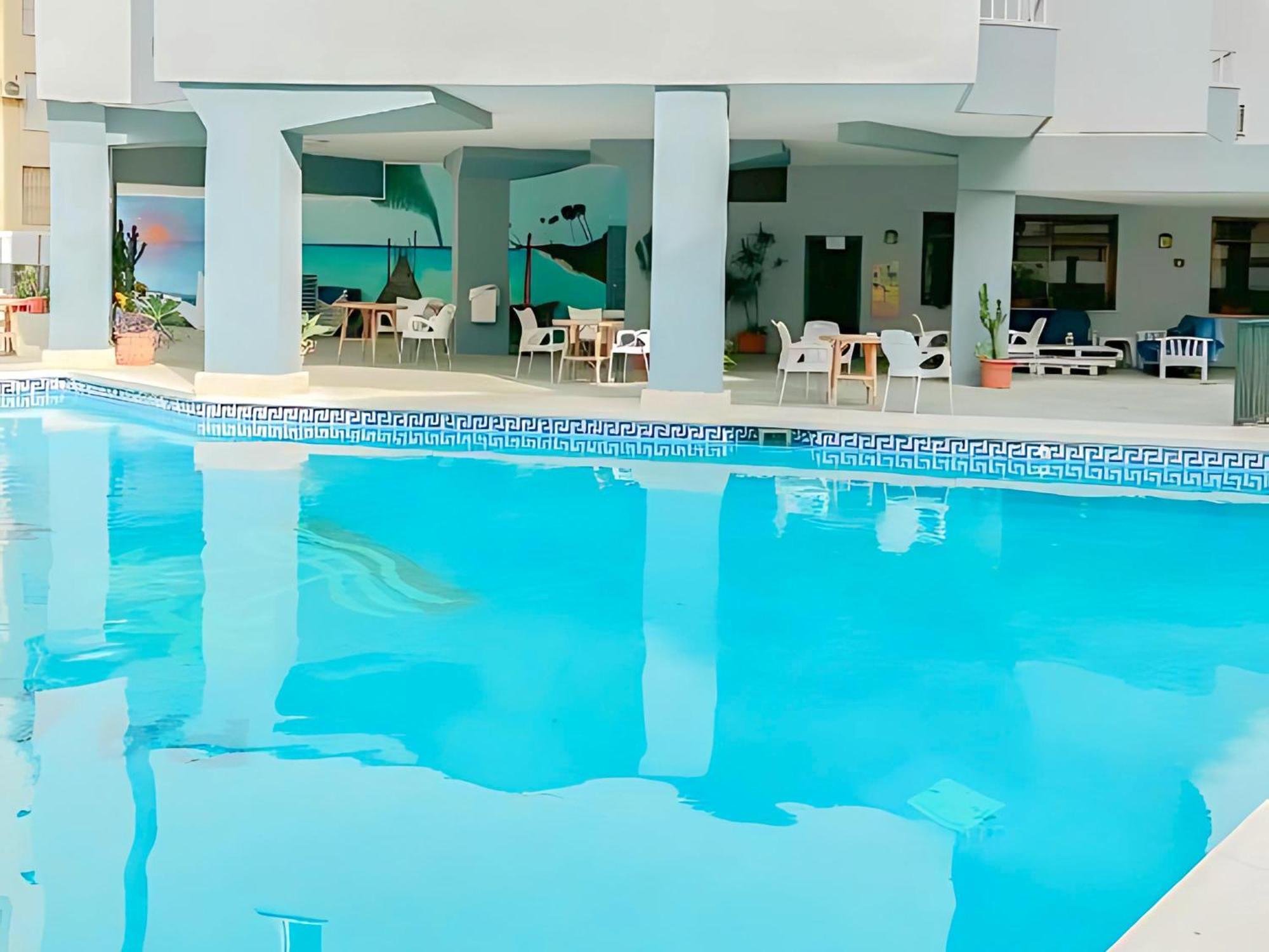 Beautiful Sea Views Apartment Pool & Beach Торремолинос Экстерьер фото