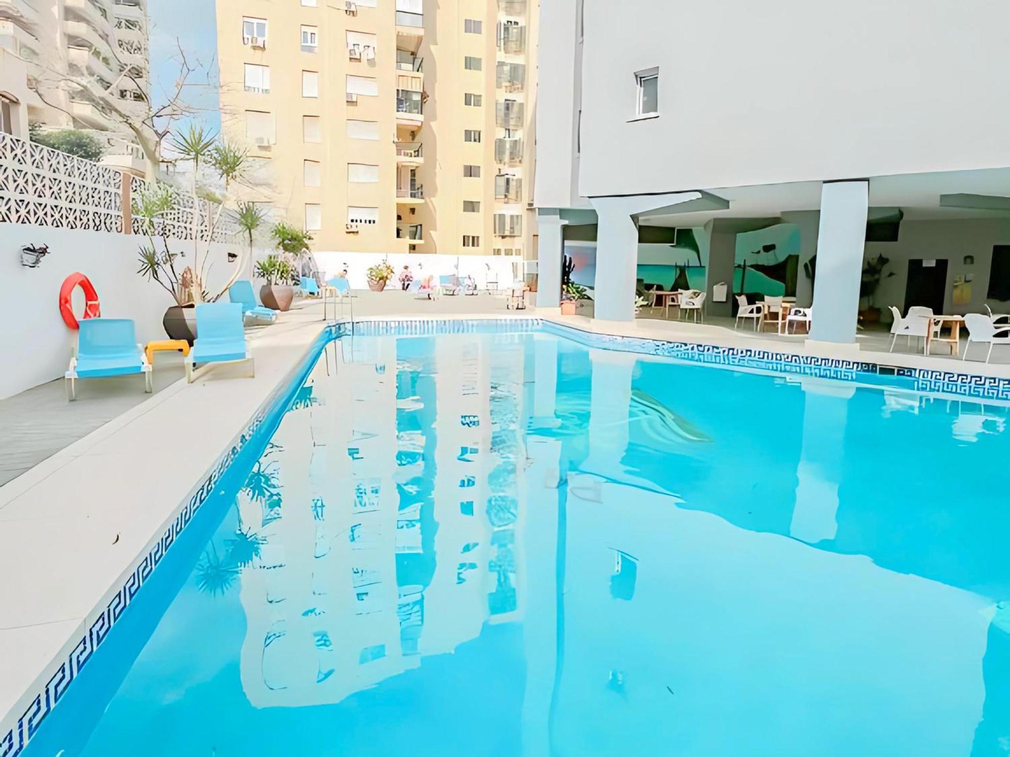 Beautiful Sea Views Apartment Pool & Beach Торремолинос Экстерьер фото